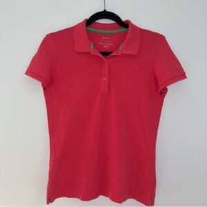 Lilly Pulitzer‎ Chic Fit Pima Cotton Stretch Polo Shirt Pink Size Small